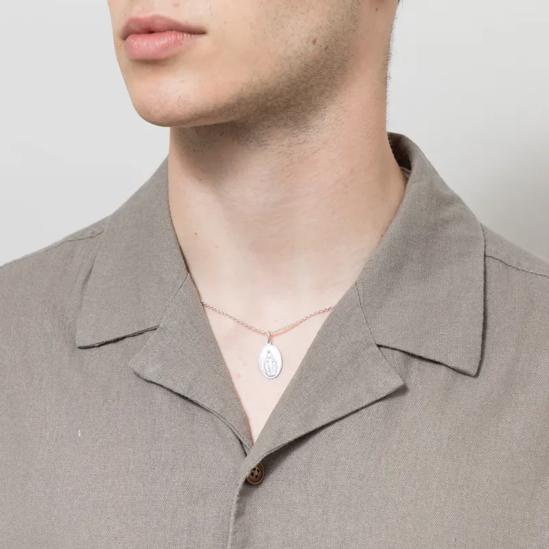 Anerkjendt Akleo Cot/Linen/Vis Shirt Grey Flannel-3