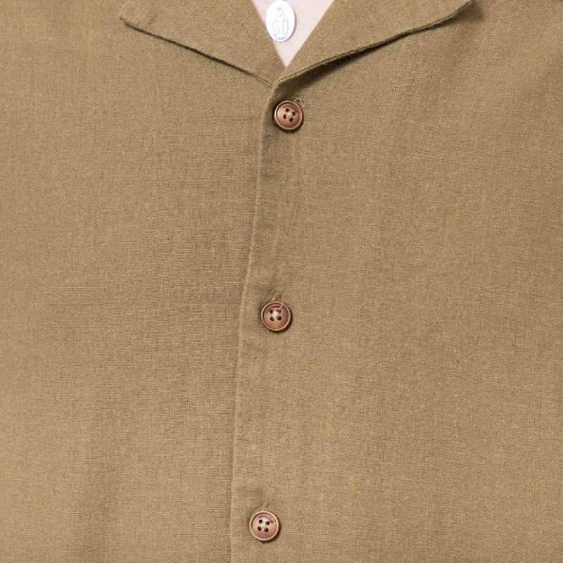 Anerkjendt Akleo Cot/Linen/Vis Shirt Teak-5