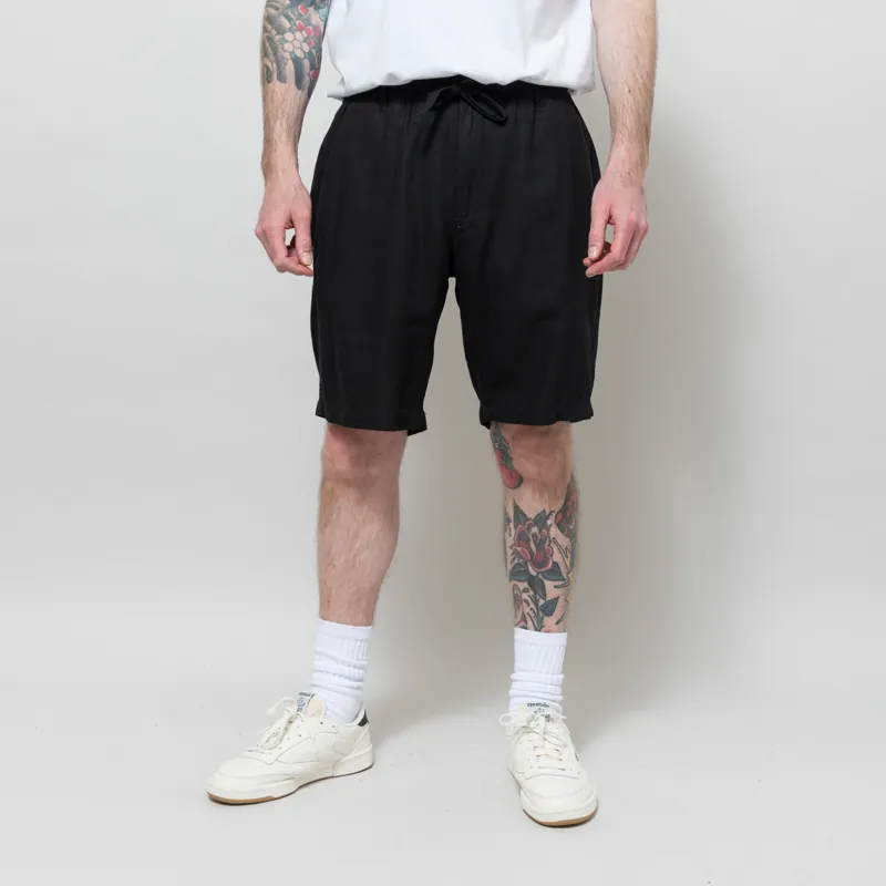 Anerkjendt Akjames Cot/Linen/Vis ELA Shorts Caviar