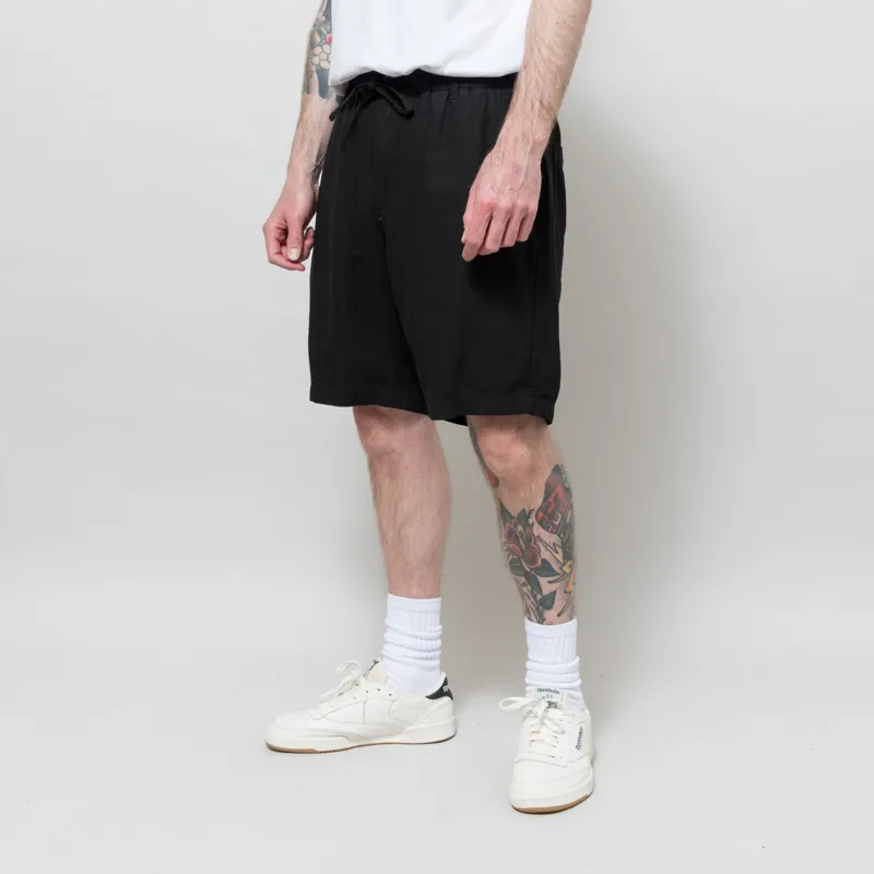 Anerkjendt Akjames Cot/Linen/Vis ELA Shorts Caviar-1