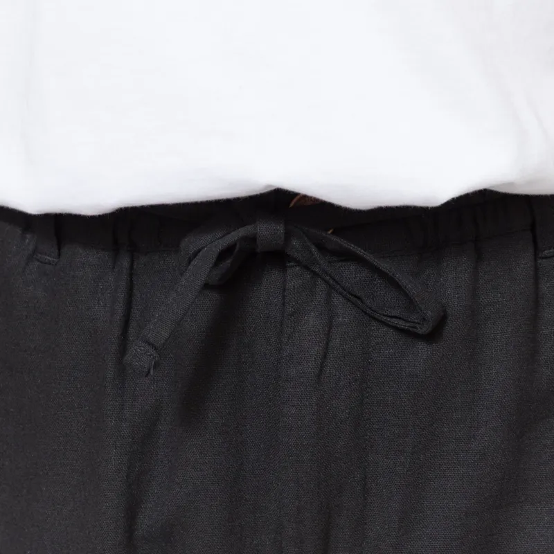 Anerkjendt Akjames Cot/Linen/Vis ELA Shorts Caviar-5