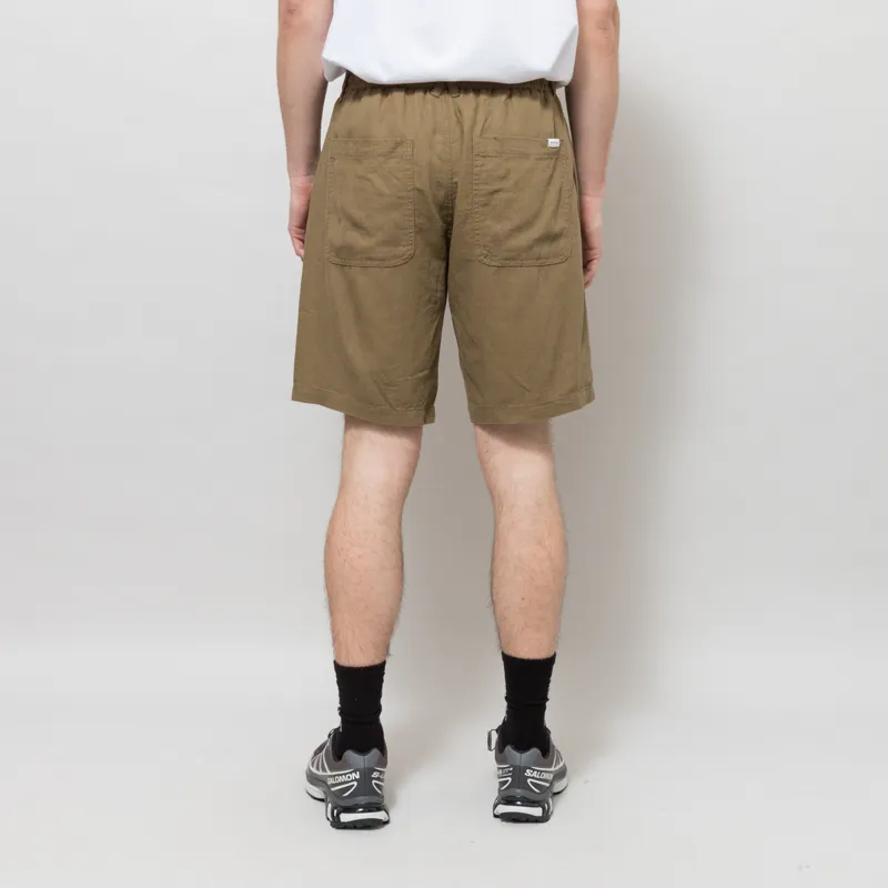 Anerkjendt Akjames Cot/Linen/Vis ELA Shorts Teak-2