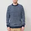 Anerkjendt Aksune Chenille Stripe Knit Sky Captain