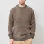 Anerkjendt Aksune Chenille Stripe Knit Forest Night