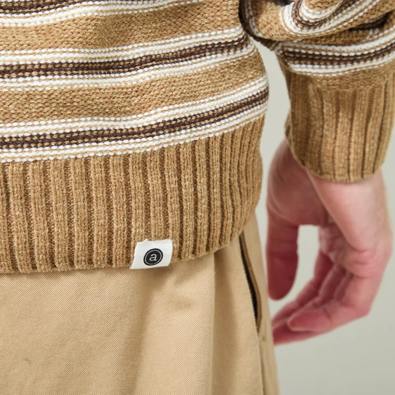 Anerkjendt Aksune Chenille Stripe Knit Ermine-7