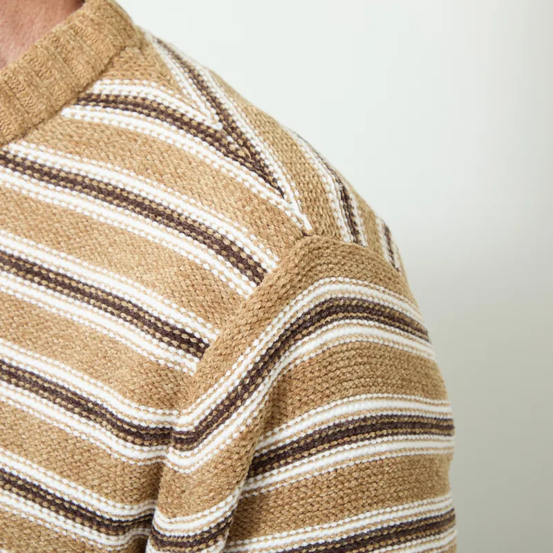Anerkjendt Aksune Chenille Stripe Knit Ermine-4