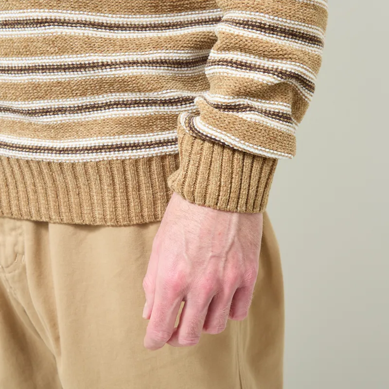 Anerkjendt Aksune Chenille Stripe Knit Ermine-6