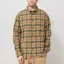 Anerkjendt Akotto Flannel Check Shirt Hunter Green