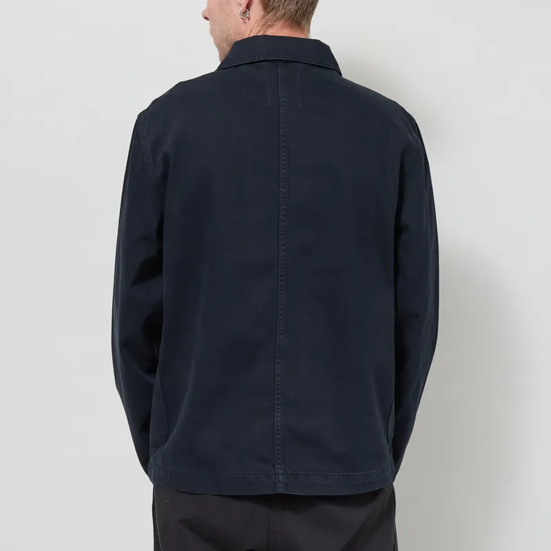 Anerkjendt Akozzy Twill Overshirt Caviar-2