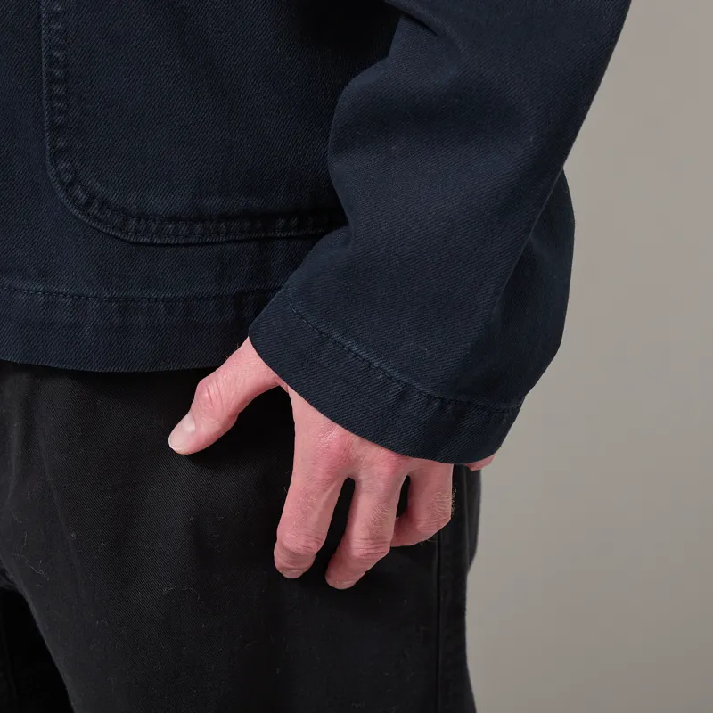 Anerkjendt Akozzy Twill Overshirt Caviar-7