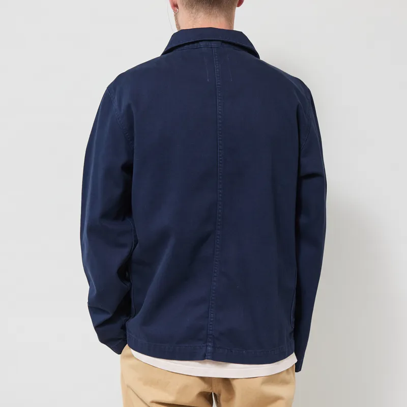 Anerkjendt Akozzy Twill Overshirt Sky Captain-2