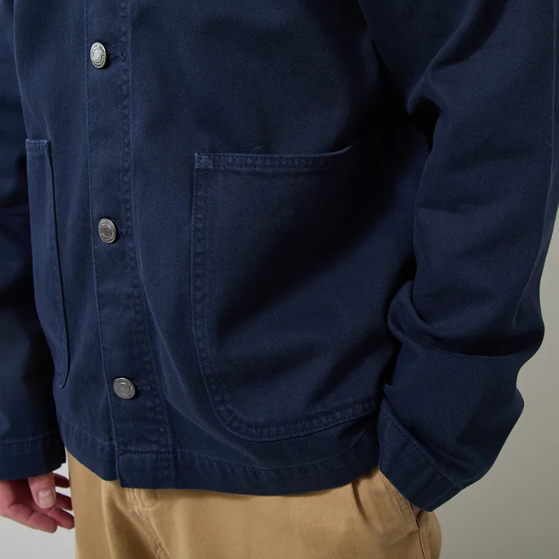 Anerkjendt Akozzy Twill Overshirt Sky Captain-5