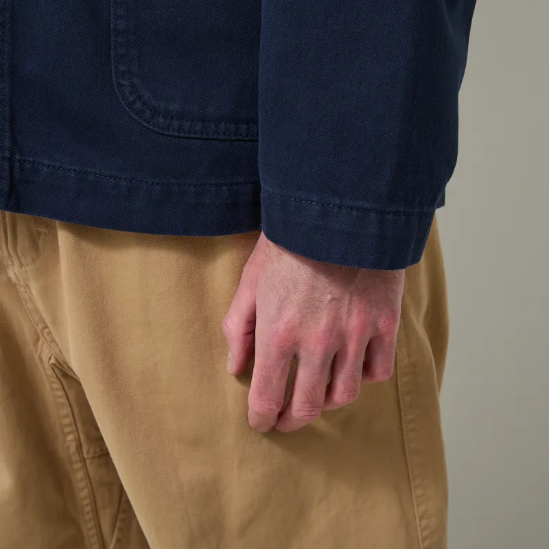 Anerkjendt Akozzy Twill Overshirt Sky Captain-6