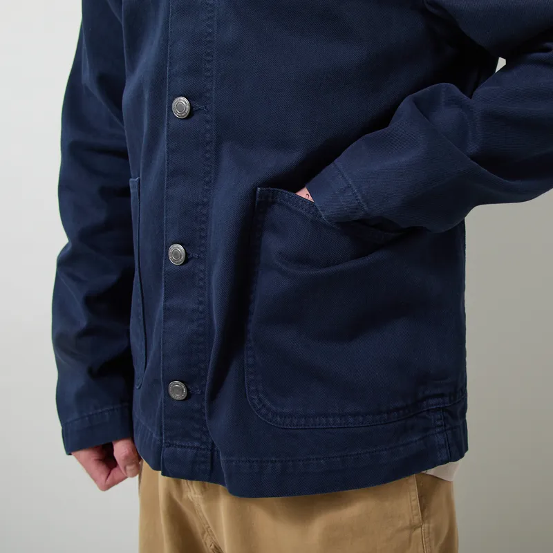 Anerkjendt Akozzy Twill Overshirt Sky Captain-7