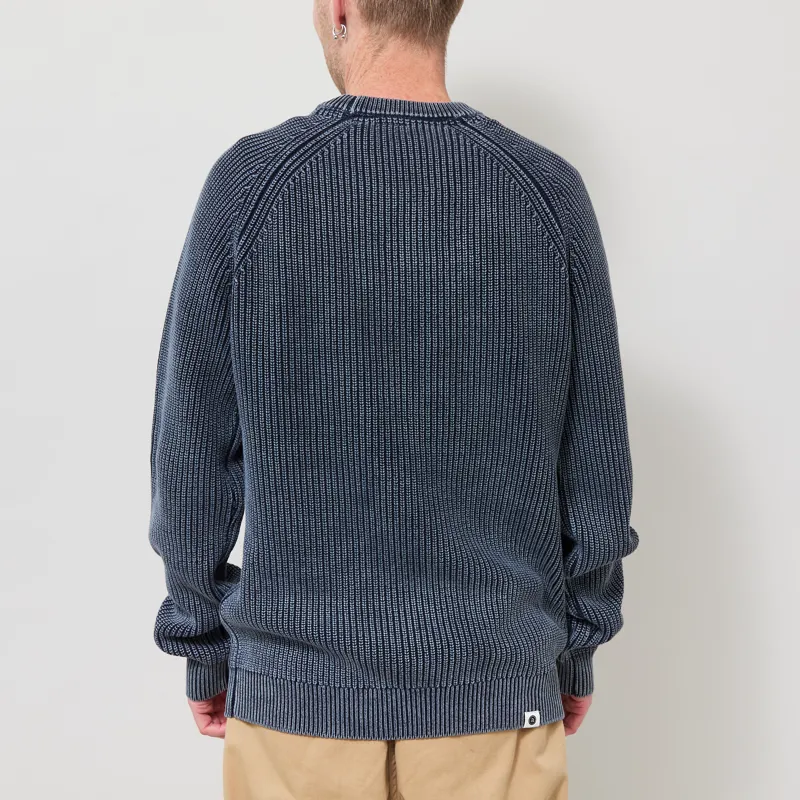 Anerkjendt Aksune Washed Patent Knit Sky Captain-2