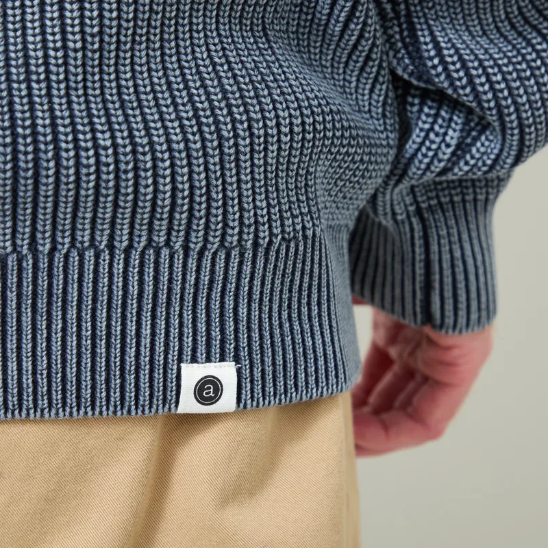 Anerkjendt Aksune Washed Patent Knit Sky Captain-6