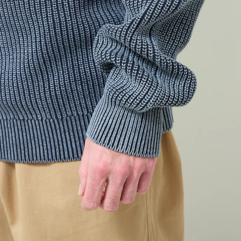 Anerkjendt Aksune Washed Patent Knit Sky Captain-7