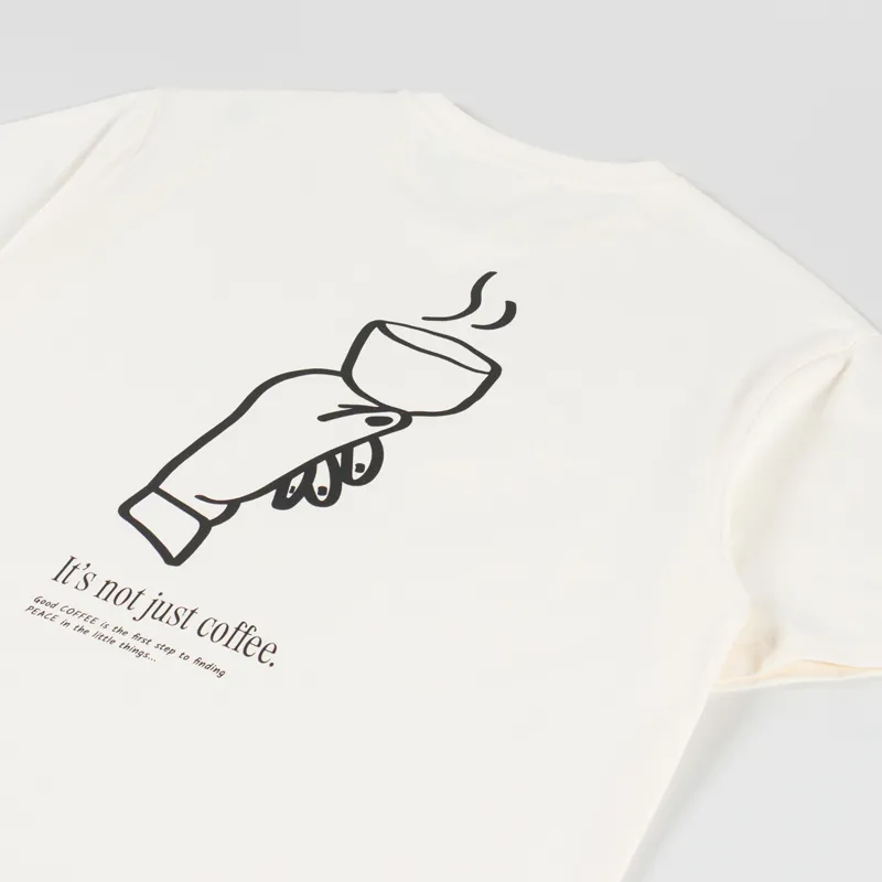 Anerkjendt Akvillads Not Just Coffee T Shirt Tofu-2