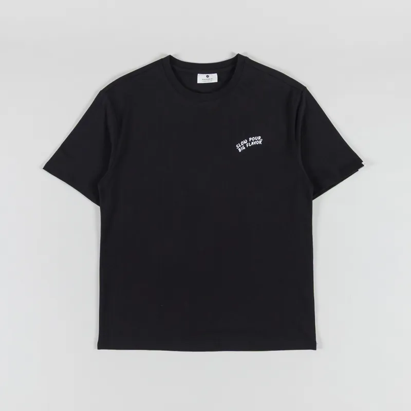 Anerkjendt Akvillads Slow Pour T Shirt Caviar-1