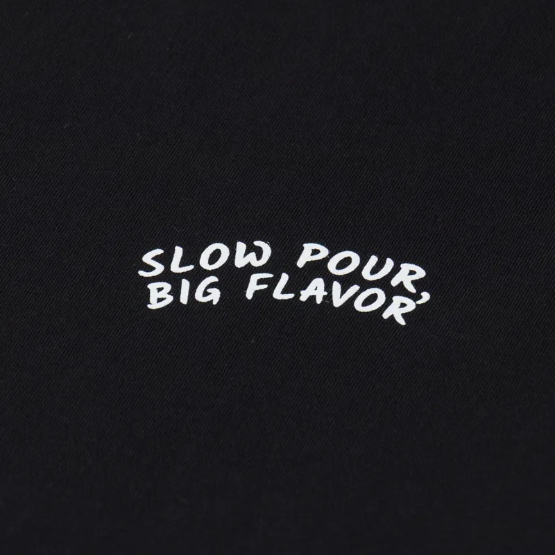 Anerkjendt Akvillads Slow Pour T Shirt Caviar-5