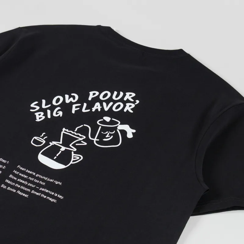 Anerkjendt Akvillads Slow Pour T Shirt Caviar-2