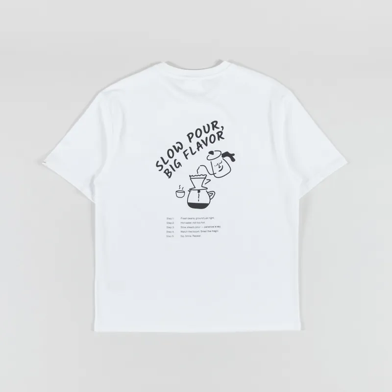 Anerkjendt Akvillads Slow Pour T Shirt Bright White