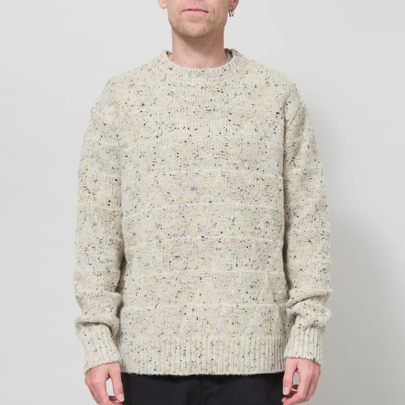 Anerkjendt Aksinus Heavy Wool Knit Light Grey Mel