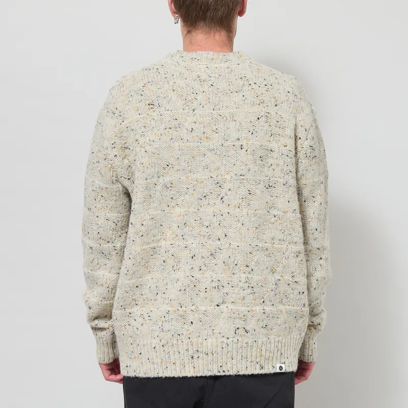 Anerkjendt Aksinus Heavy Wool Knit Light Grey Mel-2