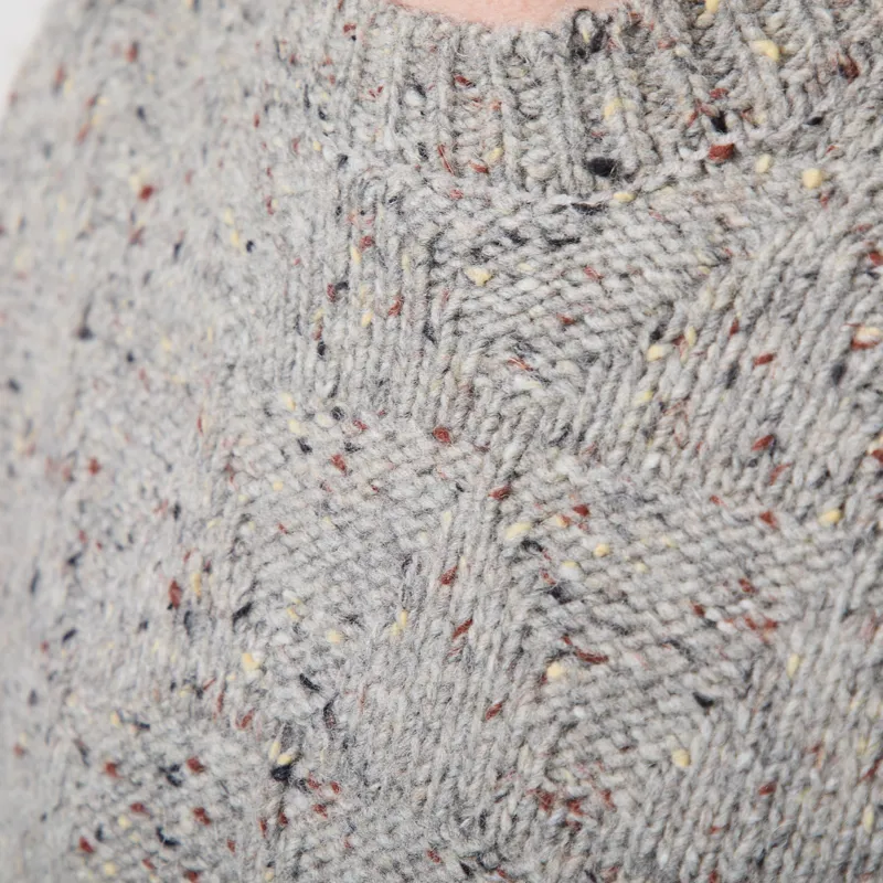Anerkjendt Aksinus Heavy Wool Knit Medium Grey Mel-6