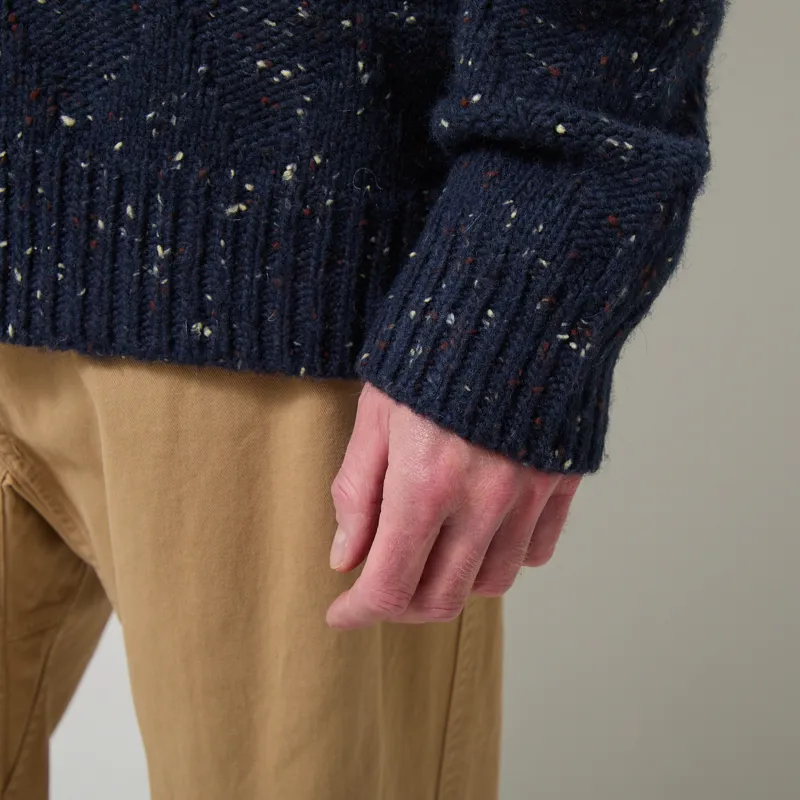 Anerkjendt Aksinus Heavy Wool Knit Sky Captain-6