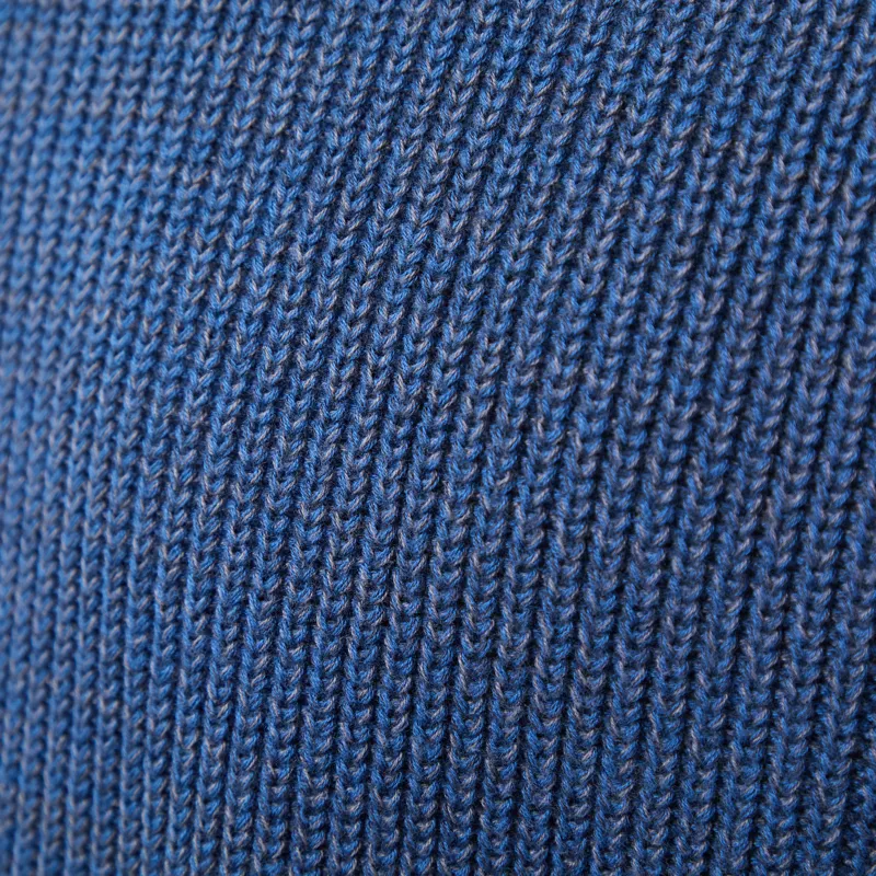 Anerkjendt Aksinus Cotton Knit Jumper Estate Blue-8
