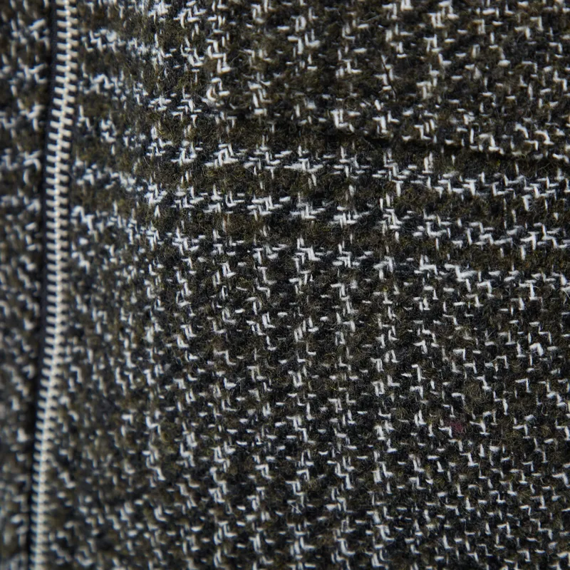 Anerkjendt Akhanky Wool Check Overshirt Forest Night-3