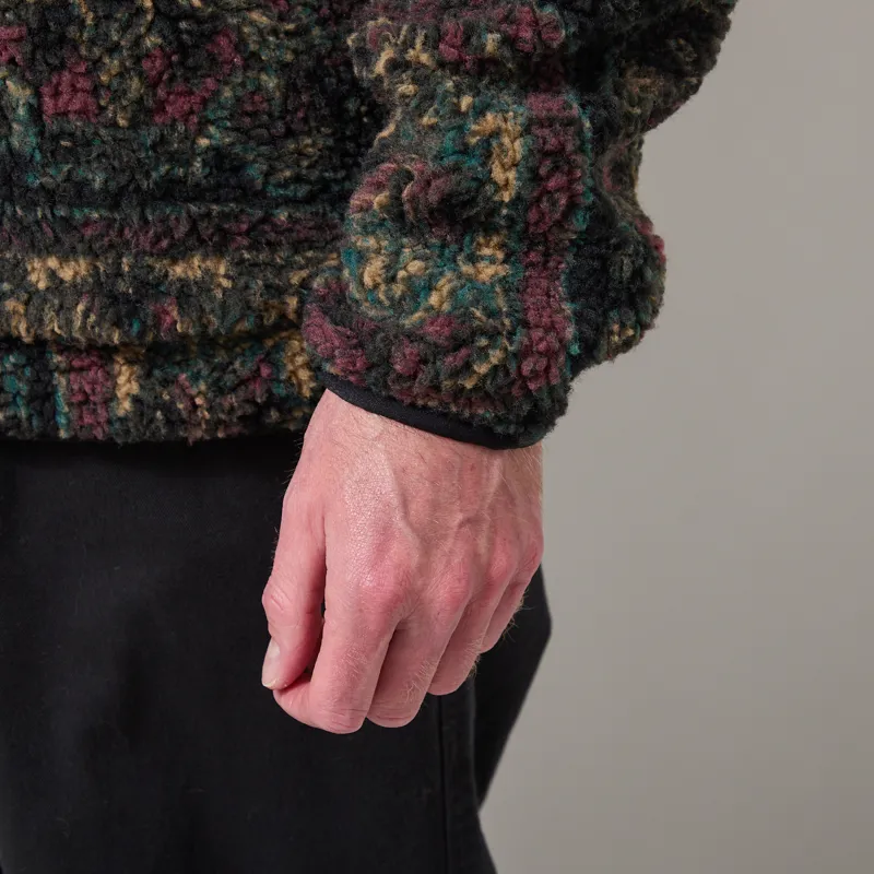 Anerkjendt Aktoni Jacq Teddy Cardigan Forest Night-6
