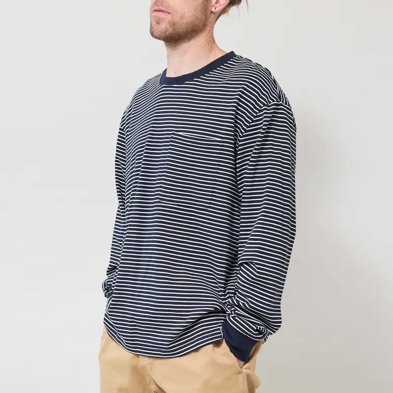 Anerkjendt Akvillads Y-D Long Sleeve T Shirt Sky Captain-1