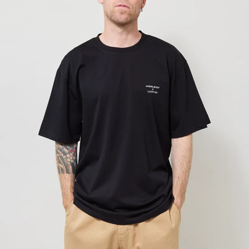 Anerkjendt Akvillads Peaceful T Shirt Caviar-2