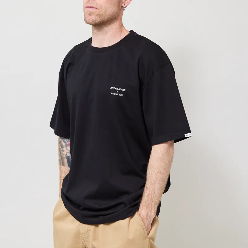 Anerkjendt Akvillads Peaceful T Shirt Caviar-1