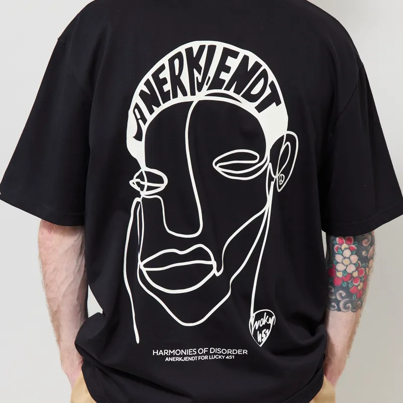 Anerkjendt Akvillads Peaceful T Shirt Caviar-3