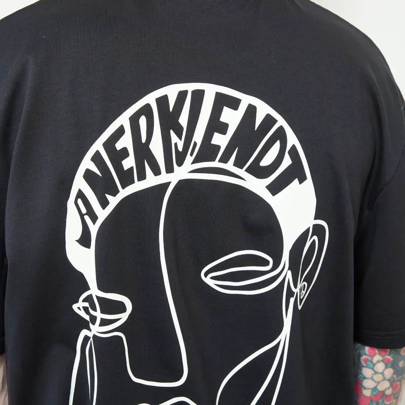 Anerkjendt Akvillads Peaceful T Shirt Caviar-4