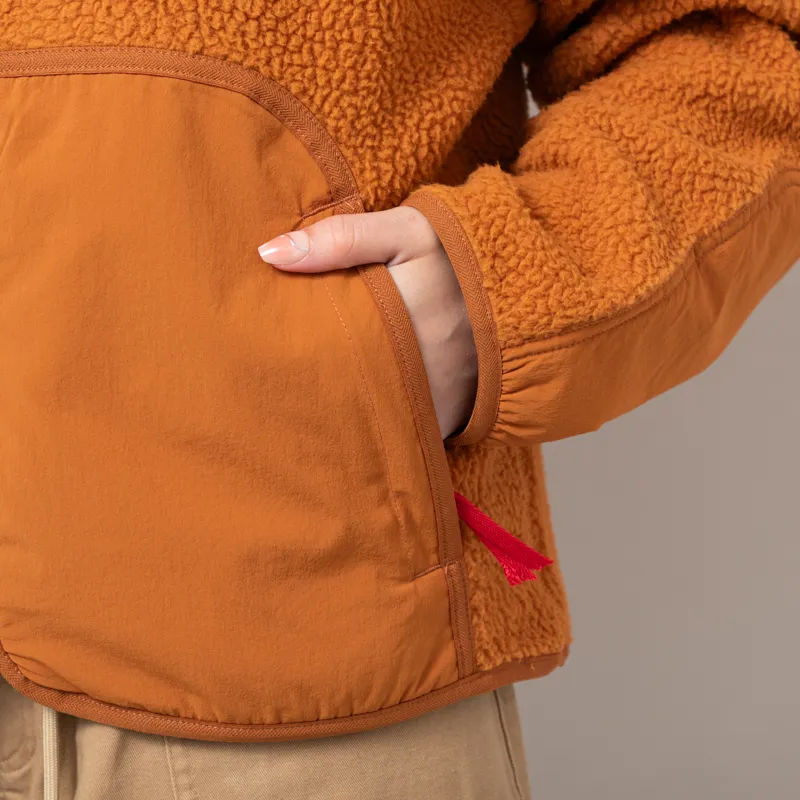 Danner Womens Wolf Creek Sherpa Jacket Glazed Ginger-7