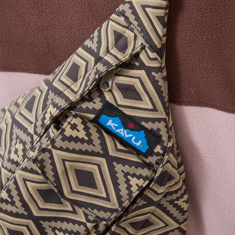Kavu Womens Mini Rope Bag Carbon Diamond-4