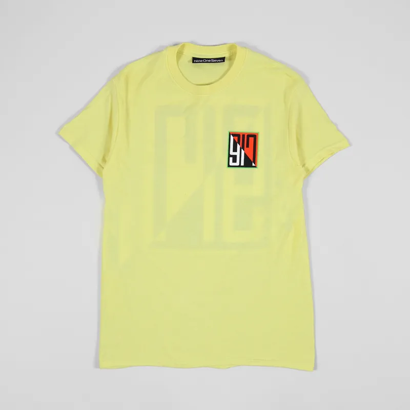 Call Me 917 Split T Shirt Yellow-1