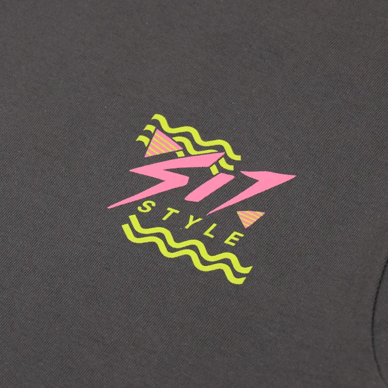 Call Me 917 Style T Shirt Charcoal-3