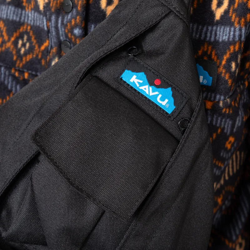 Kavu Womens Mini Rope Sling Bag Raven-3