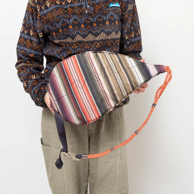Kavu Womens Mini Rope Sling Bag Horizon Sun-6