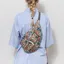 Kavu Womens Mini Rope Sling Bag Flower Field