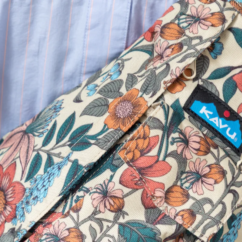 Kavu Womens Mini Rope Sling Bag Flower Field-4