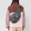 Kavu Womens Mini Rope Sling Bag Dark Sky Ikat