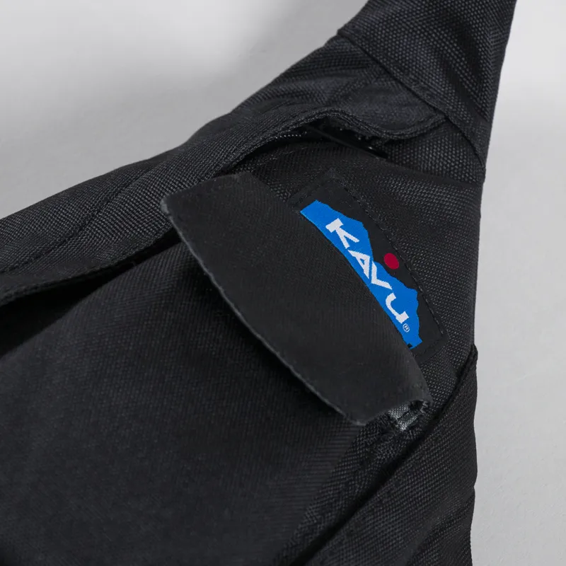 Kavu Mini Rope Sling Bag Jet Black-4