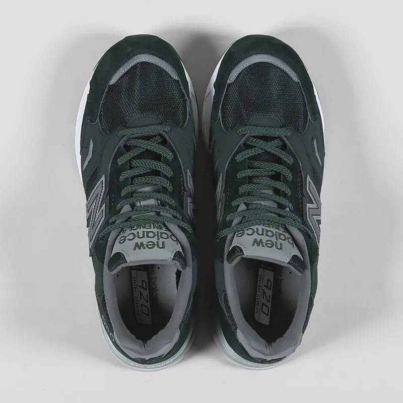New Balance Made In UK 920 Shoes Green Grey-1