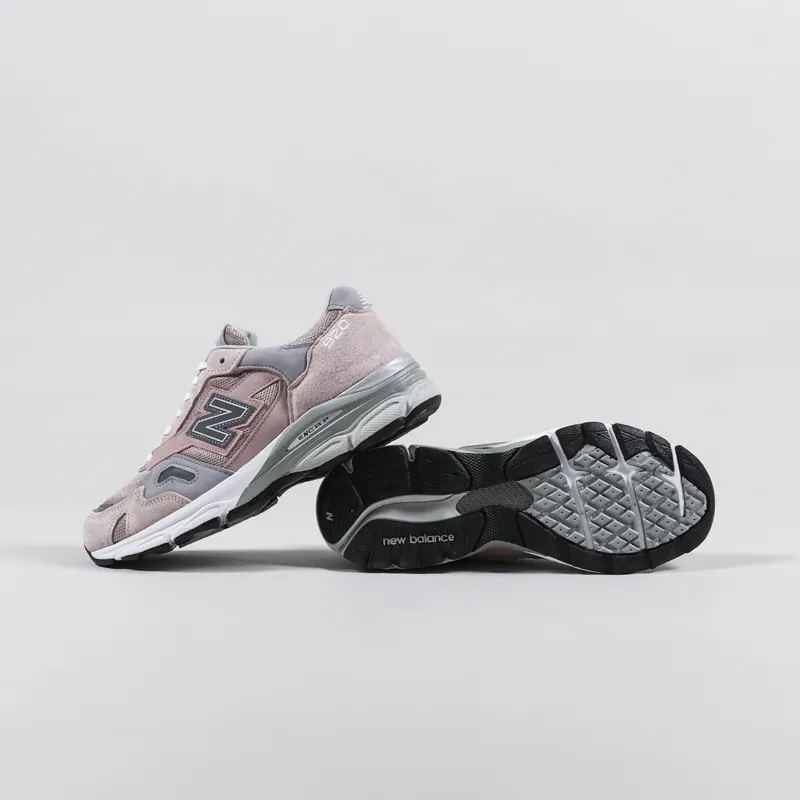 New Balance Mens Made In England 920 Shoes Pink Grey Trainers
